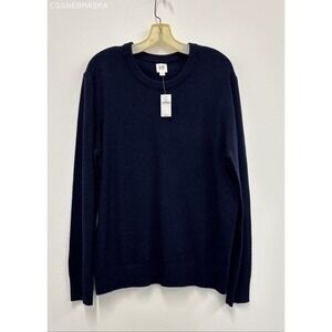Gap Blue Crewneck Sweater 50% Merino Wool - Size L